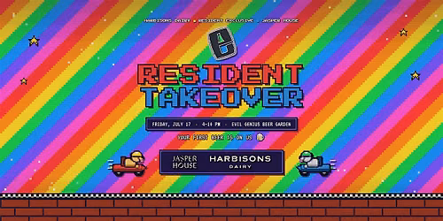 Resident Takeover: Yappy Hour + Mario Kart Tournament at Evil Genius Beer