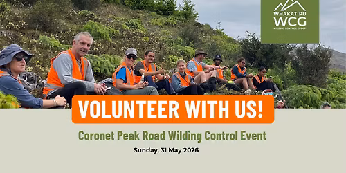 Volunteer Wilding Control Event | Coronet Peak Road
