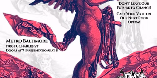 Baltimore Rock Opera Society Presents: Pitch Party XIII! @ Metro Baltimore 