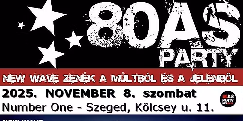 '80-as Party \u2605 Depeche Mode est