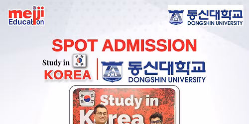 Spot Admission || Dongshin University