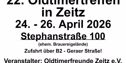 22. Oldtimertreffen in Zeitz