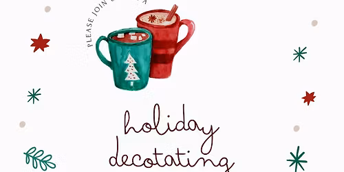 Holiday Decorating with Recovery Cafe Frankfort