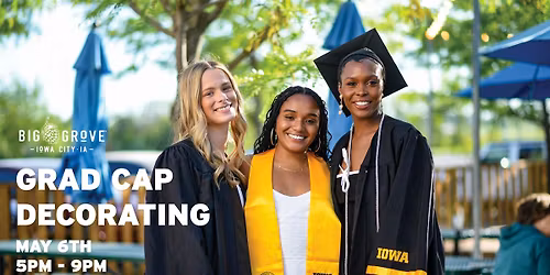 Grad Cap Decorating | Iowa City