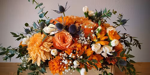 Thanksgiving Flower Centerpiece Design Class