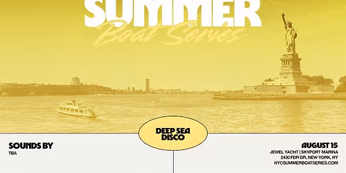 NYC Summer Boat Series - 08.15