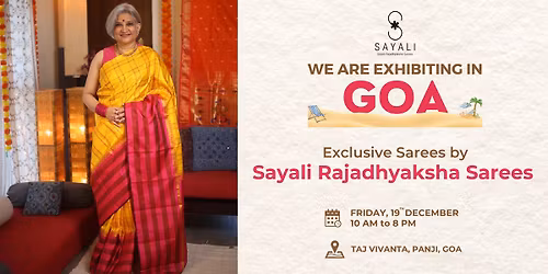Sayali Rajadhyaksha Sarees Exhibition