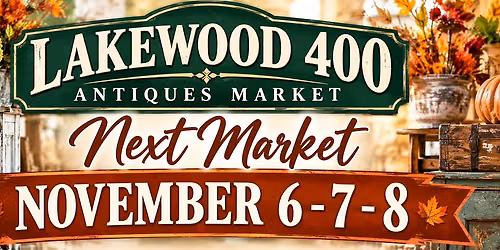 Lakewood 400 Antiques Market