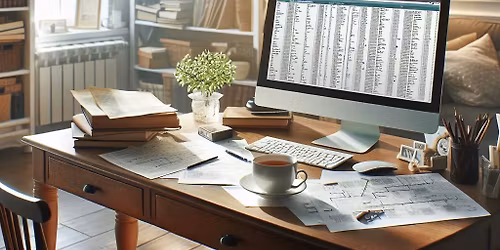 Atelier "Je d\u00e9bute ma g\u00e9n\u00e9alogie"