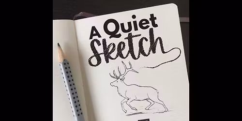 A Quiet Sketch: A Gallery Drawing Series