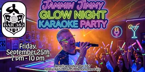 Glow Night Karaoke Party with Jammin Jimmy