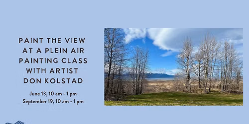 Plein Air Painting Class: Capture the Moment