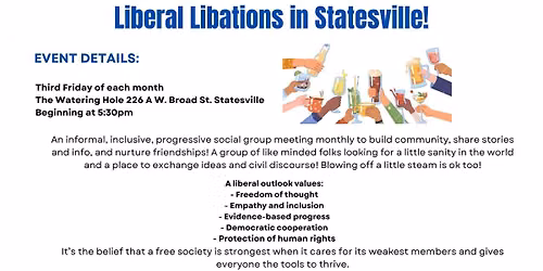 Liberal Libations - Statesville Forward Together
