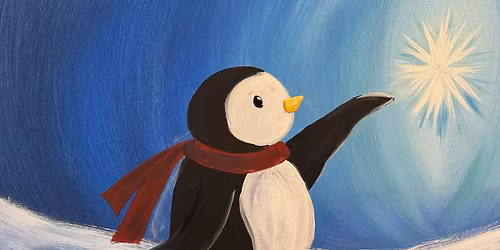 A Penguin\u2019s Wish Paint Night