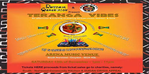 Teranga Vibes - A day & night of African vibes, food and fashion