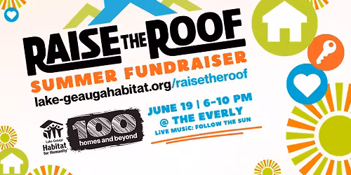 Raise the Roof Summer Fundraiser