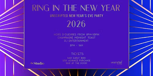 New Year's Eve at Unscripted