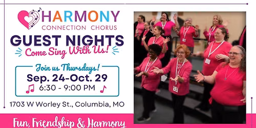 Guest Nights - Come Sing with Us!