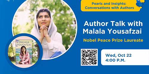 In Conversation with Malala Yousafzai at The Fillmore Silver Spring
