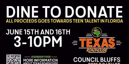 Dine to Donate: Texas Roadhouse