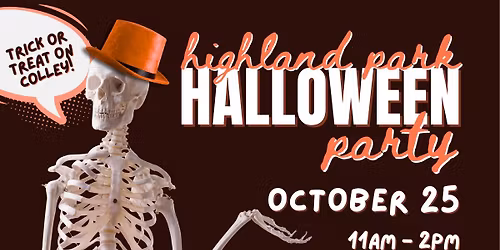 2nd Annual Highland Park Halloween Party