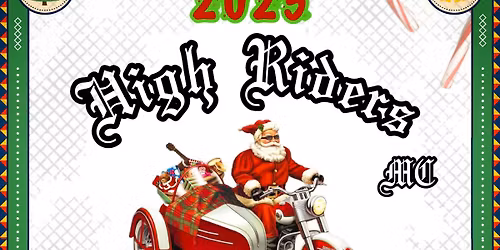 High Riders MC 2025 Toy Drive \u2013 Collecting Now Through December 6