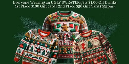 UGLY SWEATER PARTY @DUBLIN'S