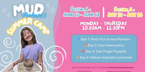 Mud Madness Summer Camp