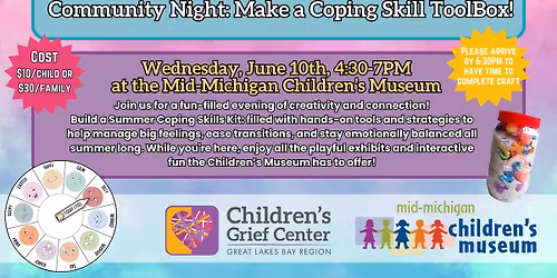 Community Night: Make a Coping Skill ToolBox!