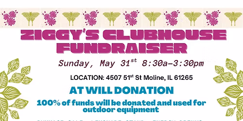 Ziggy\u2019s Clubhouse Fundraiser 