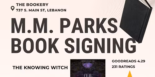 Book Signing with author M.M. Parks