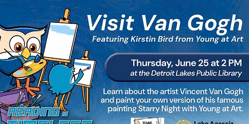 Visit Van Gogh with Kirstin Bird from Young at Art