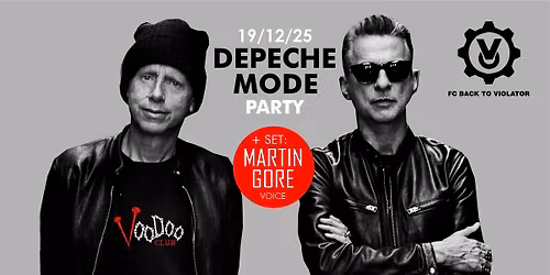 Depeche Mode Party - Back To Violator + MARTIN GORE SET \u015ar 17:06