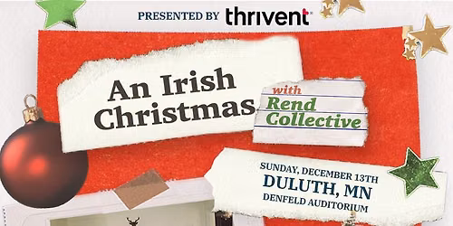 An Irish Christmas with Rend Collective (Duluth, MN)