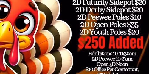 Turkey Twist Barrel Race & Pole Bending