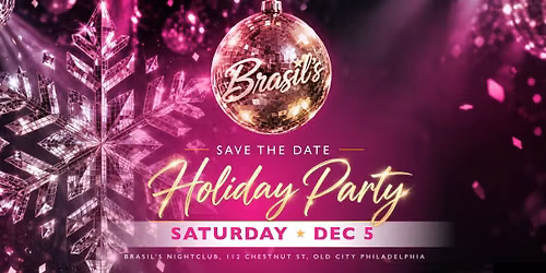 Holiday Party with Live Band at Brasil\u2019s! 