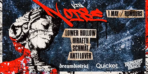 VIVA NOISE with Lower Hollow \/ Hiraeth \/ Schmat \/ Anti-Lover LIVE at Rumours Lounge