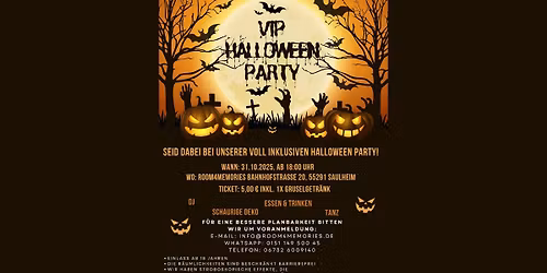 VIP Halloween-Party