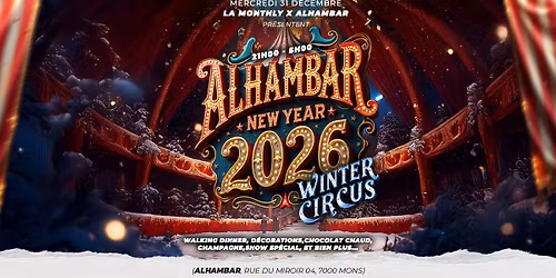 NEW YEAR 2026 - WINTER CIRCUS EDITION \u2022 LA MONTHLY