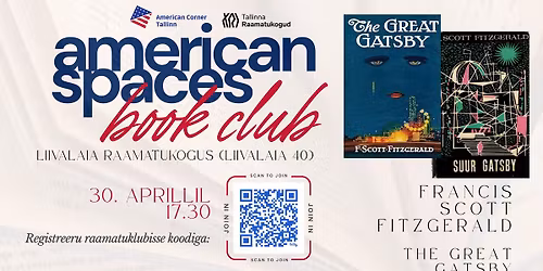 Book Club: "The Great Gatsby" by F. Scott Fitzgerald