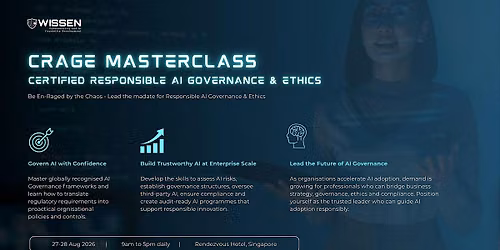 CRAGE (Certified Responsible AI Governance & Ethics) Masterclass