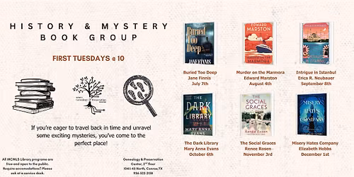History & Mystery Book Group