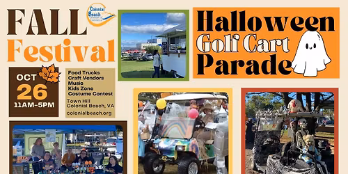 12th Annual Fall Festival and Golf Cart Parade