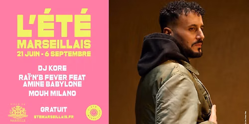\u2600\ufe0f DJ Kore - Ra\u00ef\u2019n\u2019B Fever feat Amine Babylone et Mouh Milano sur la sc\u00e8ne sur l\u2019eau