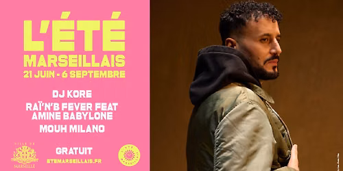 \u2600\ufe0f DJ Kore - Ra\u00ef\u2019n\u2019B Fever feat Amine Babylone et Mouh Milano sur la sc\u00e8ne sur l\u2019eau