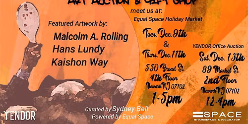 Holiday Season, Art Auction and Gift shop