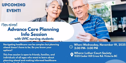 Advance Care Planning Info Session