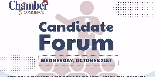 Candidate Forum - October 2026