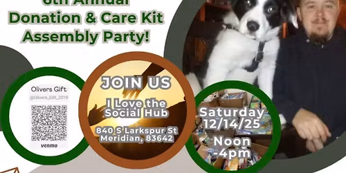 6th Annual Oliver's Gift Care Kit Packing Event