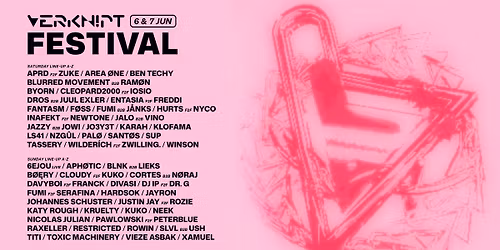 Verknipt Festival 2026 - 6 & 7 June